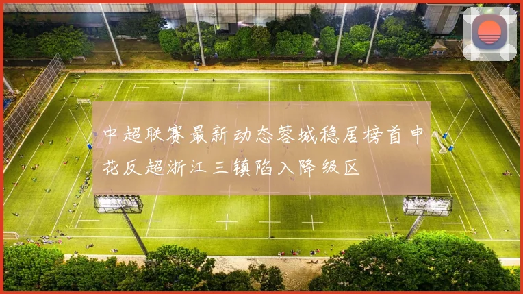 中超联赛最新动态蓉城稳居榜首申花反超浙江三镇陷入降级区